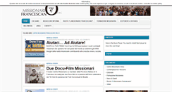 Desktop Screenshot of missionariofrancescano.org